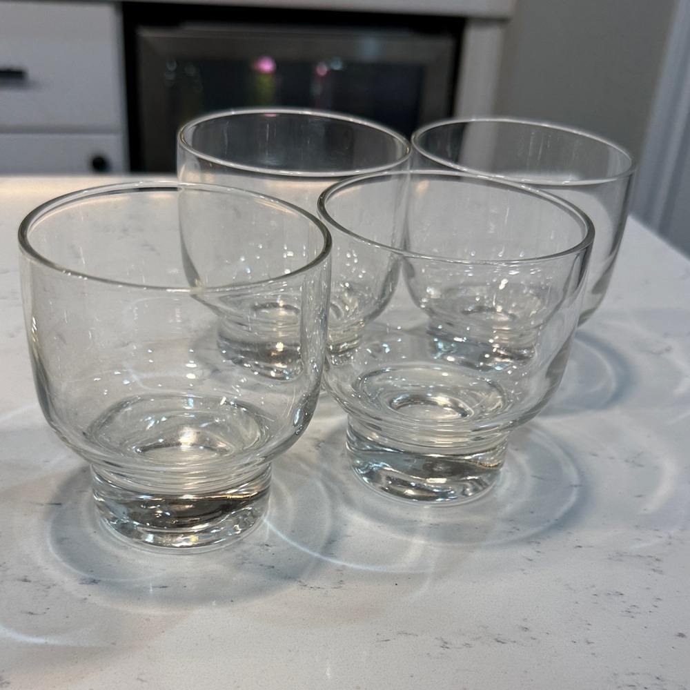 VTG 1960s Eva Zeisel mid century modern whiskey glasses